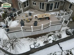 workers - deck under construction
