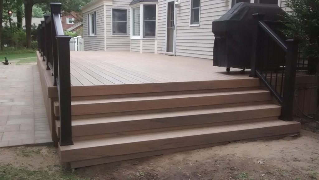 TimberTech deck we built on Long Island